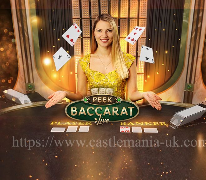 Peek Baccarat: Sensasi Mengintip Kartu di Evolution Gaming