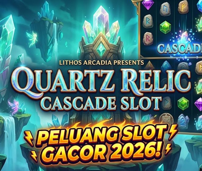 Quartz Relic Cascade: Slot Runtuhan Kristal dari Lithos Arcadia dengan Sistem Chain Reaction Berlapis